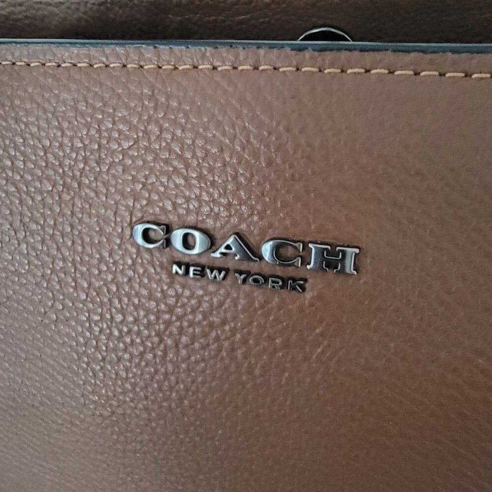 COACH Hudson Double Handle Tote Bag - Picture 4 of 9